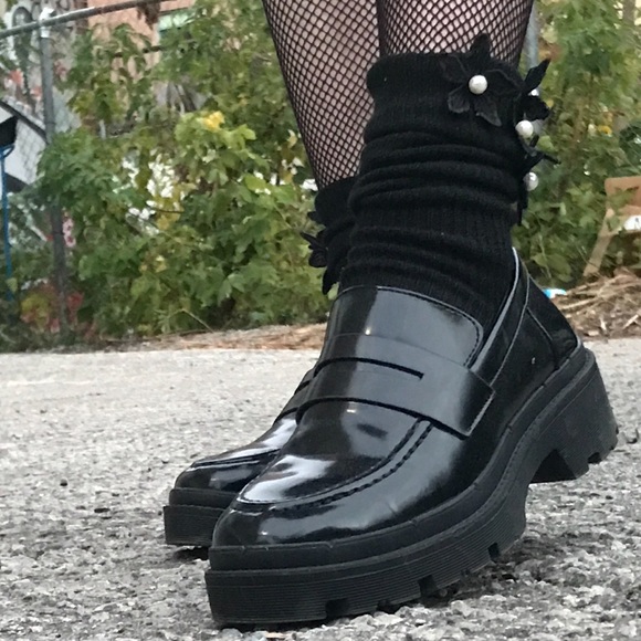 Zara Platform Chunky Loafers - Picture 5 of 5